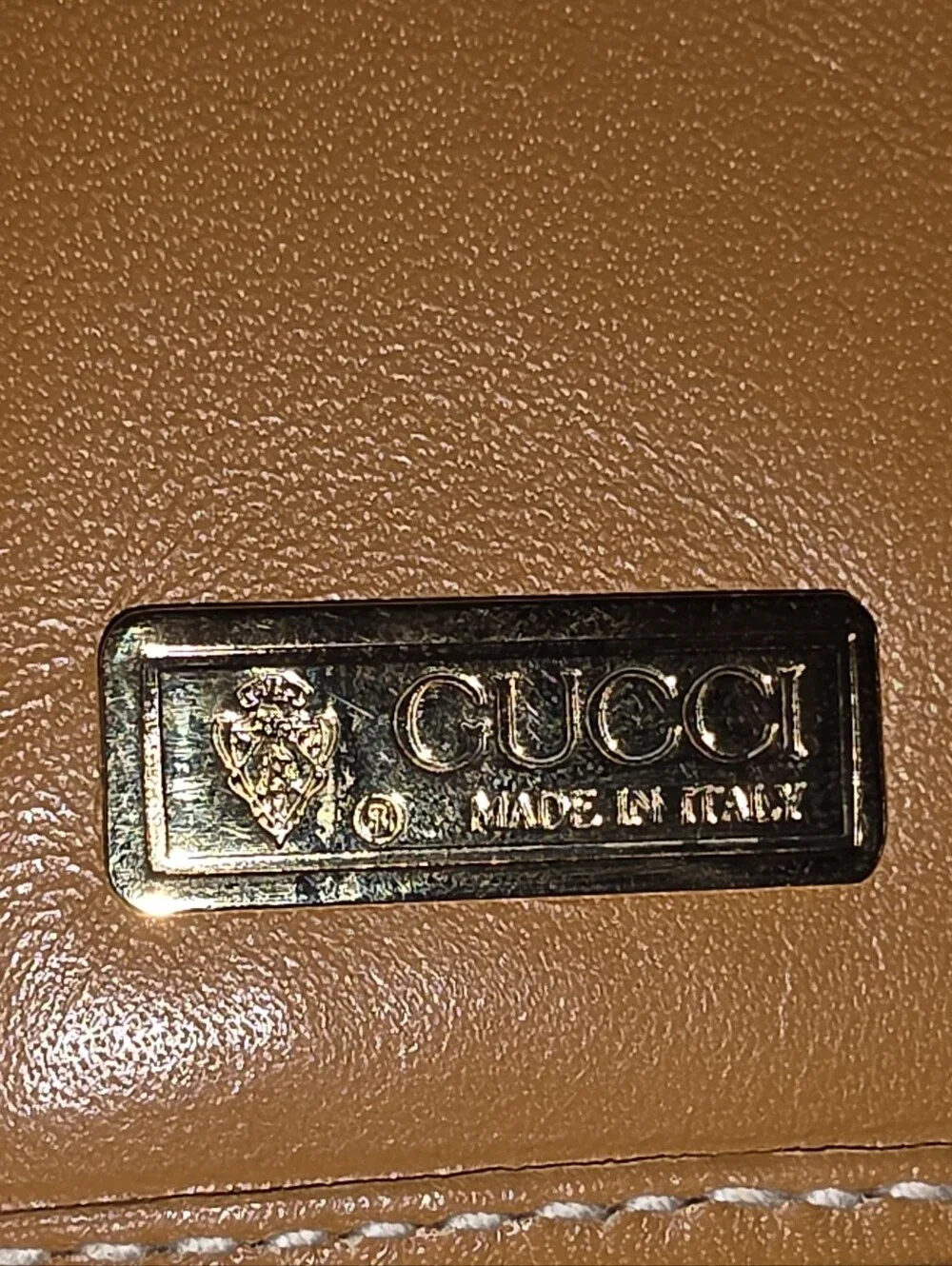 Gucci Wallet Canvas withTan Leather Trim and Interior - Picture 4 of 10